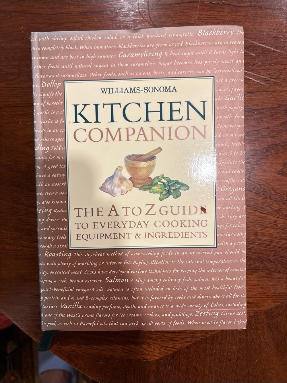 Vintage Williams-Sonoma The Kitchen Companion cookbook